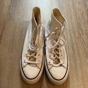 Platform Converse white